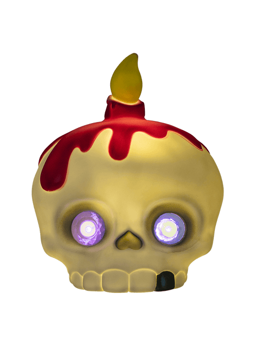 Mama Skully Led Lamp light on